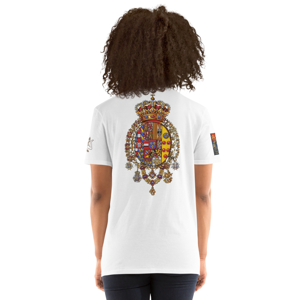 T-shirt "OARA"   Unisex Maniche corte                                  Comode, Pratiche, Eleganti e Sportive.                                      Con simboli d'appartenenza misure dalla XS  alla 3XL